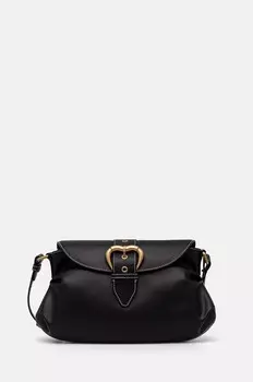 Кожаная сумочка Pinko, черный