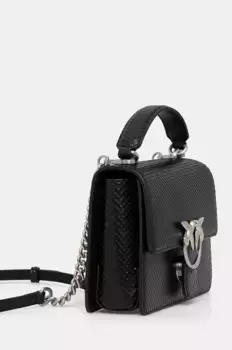 Кожаная сумочка Pinko, черный