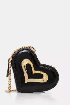 Кожаная сумочка Pinko, черный