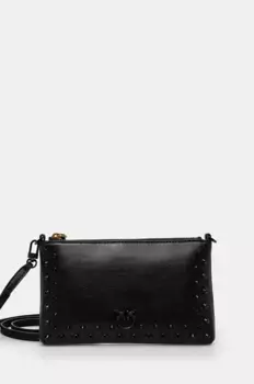 Кожаная сумочка Pinko, черный