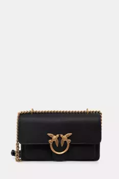 Кожаная сумочка Pinko, черный