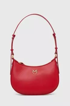 Кожаная сумочка Pinko, красный