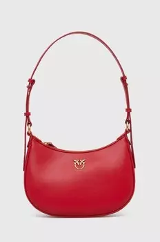 Кожаная сумочка Pinko, красный