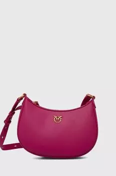 Кожаная сумочка Pinko, роза