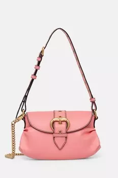 Кожаная сумочка Pinko, розовый