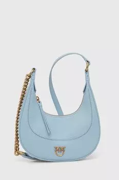 Кожаная сумочка Pinko, синий