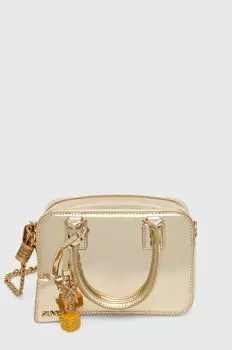 Кожаная сумочка Pinko, золотой