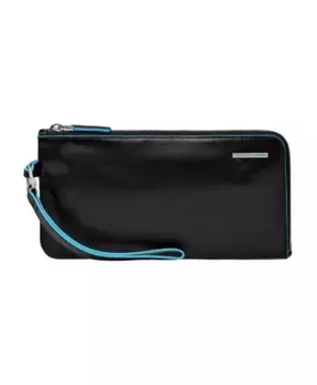 Кожаная сумочка Piquadro, черный