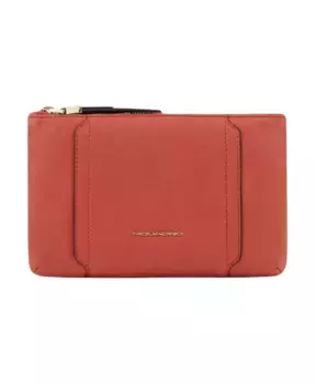 Кожаная сумочка Piquadro, красный
