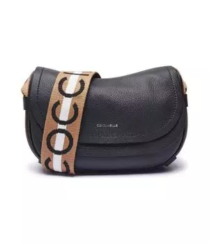 Кожаная сумочка Ракель Coccinelle, черный