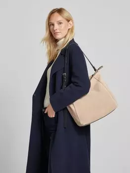 Кожаная сумочка с этикеткой LIEBESKIND BERLIN, песочный