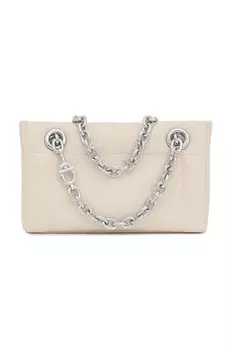 Кожаная сумочка Tous, бежевый