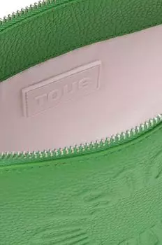 Кожаная сумочка Tous, зеленый