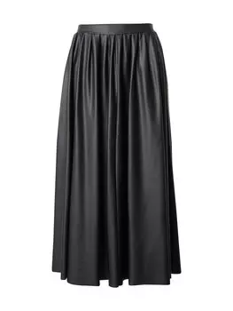Кожаная юбка 10Days Skirt, черный