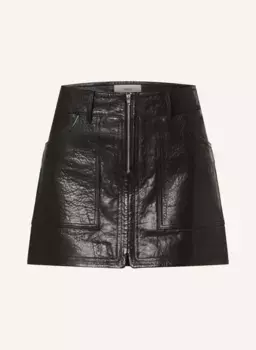 Кожаная юбка baly Ba&Sh, черный