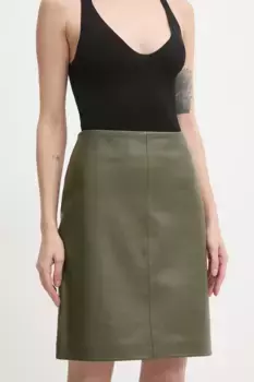 Кожаная юбка Danin 2NDDAY, зеленый