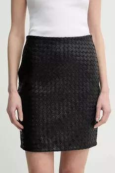 Кожаная юбка Davine 2Ndday, черный