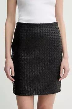 Кожаная юбка Davine 2Ndday, черный