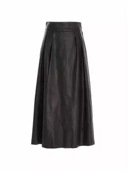 Кожаная юбка Dolce&Gabbana