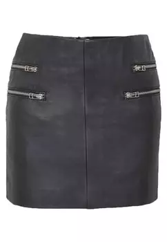 Кожаная юбка LAURENZA Le Temps Des Cerises, черный