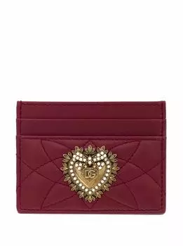 Кожаная визитница Devotion Dolce&Gabbana