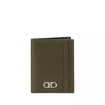 Кожаная визитница Gancini Ferragamo