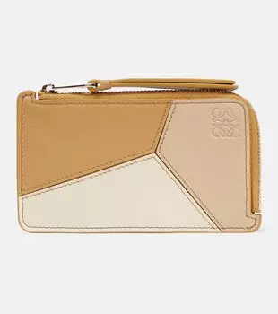 Кожаная визитница-пазл Loewe, мультиколор