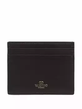 Кожаная визитница Toile Iconographe Valentino Garavani, мультиколор