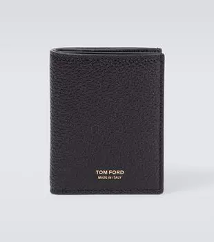 Кожаная визитница Tom Ford, черный