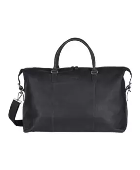 Кожаная выходная сумка Jacob Howard London, черный