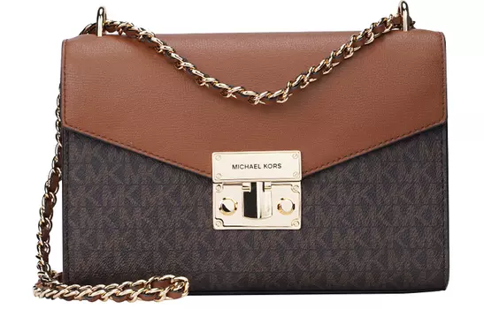 Кожаная женская сумка через плечо MICHAEL KORS
