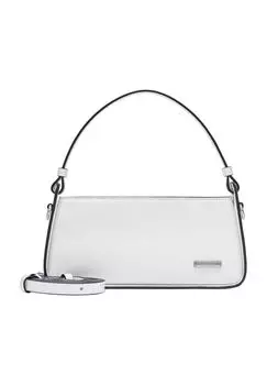 Кожаная женская сумка через плечо на молнии LIEBESKIND, кремовый