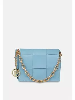 Кожаная женская сумка через плечо с цепочкой Parigi