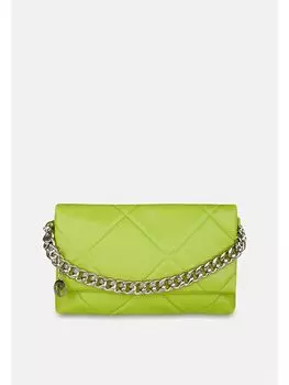 Кожаная женская сумка через плечо с цепочкой Parigi