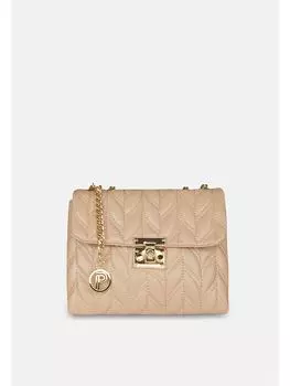 Кожаная женская сумка через плечо с цепочкой Parigi