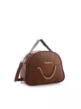 Кожаная женская сумка через плечо с цепочкой Stilgo