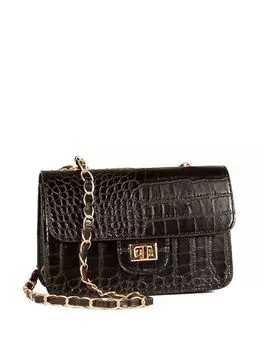 Кожаная женская сумка через плечо с крокодиловым узором Luwwe Bags