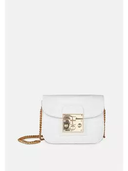 Кожаная женская сумка через плечо с крокодиловым узором Parigi