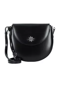 Кожаная женская сумка через плечо с магнитной застежкой PICARD, черный