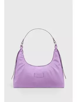 Кожаная женская сумка через плечо с металлической аппликацией Housebags