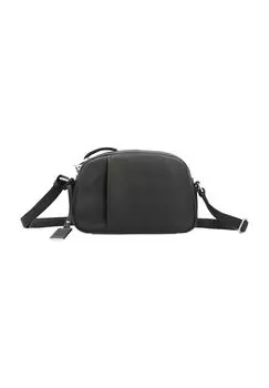 Кожаная женская сумка через плечо с усиленным дном PICARD, черный