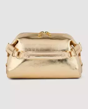 Кожаная женская сумка Le 84 Sandro, золотой
