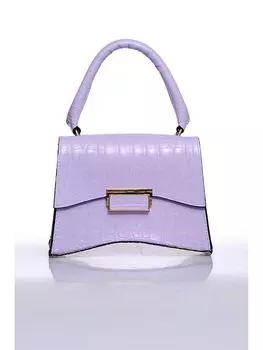 Кожаная женская сумка с крокодиловым узором Sergio Giorgianni