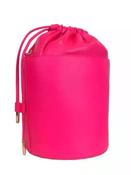 Кожаная женская сумка Ungaro, фуксия