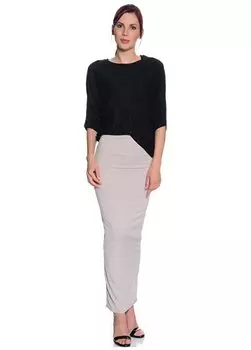 Кожаная женская юбка WBS6991946TAN Missguided