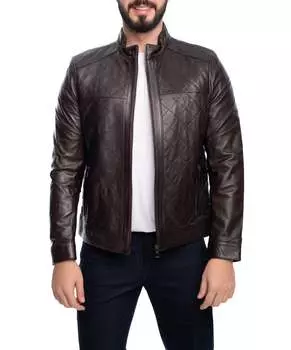 КОЖАНАЯ КУРТКА ЛЕОЛА Vella Pais, коричневый