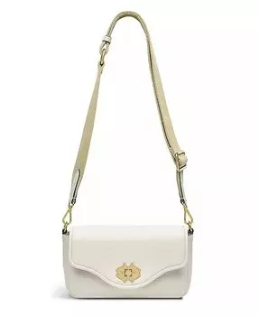 Кожаное маленькое плечо через плечо с клапаном Heirloom Place Radley London, белый