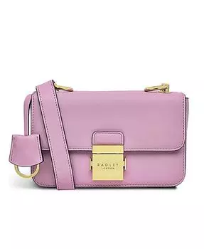 Кожаное мини-чехол через плечо Hanley Close с клапаном Radley London, мультиколор