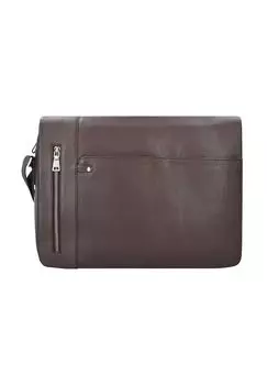 Кожаное отделение для ноутбука Sydney Messenger 40 см Esquire, коричневый