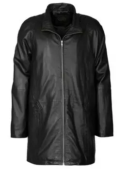 Кожаное пальто Jcc, черный